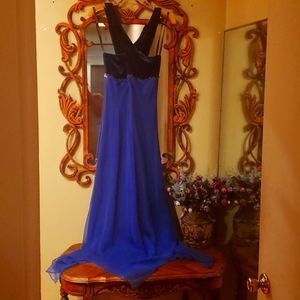 Masquerade Semi to Formal Purple Dress